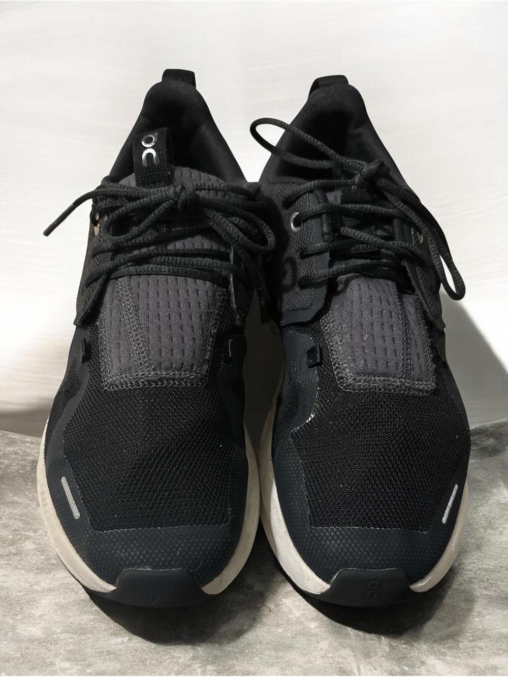 On Running Cloud Men's Black Athletic Running Shoes
